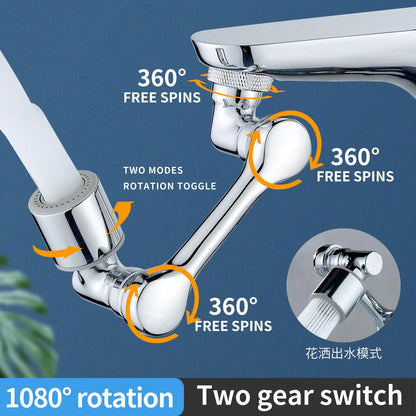 1080 Mechanical Arm Universal Faucet Extension Sprayer
