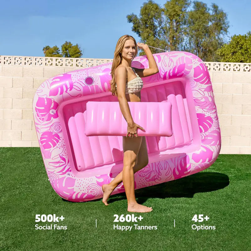 Inflatable Pool Floating Bed