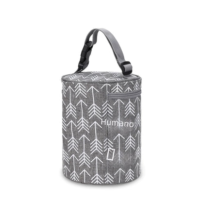New Round Milk Bottle Bag with Insulation for Strollers