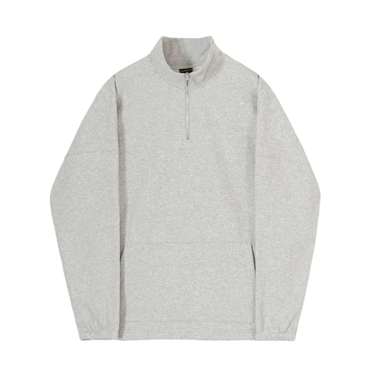 Men’s Casual Half-Zip Sweater Coat