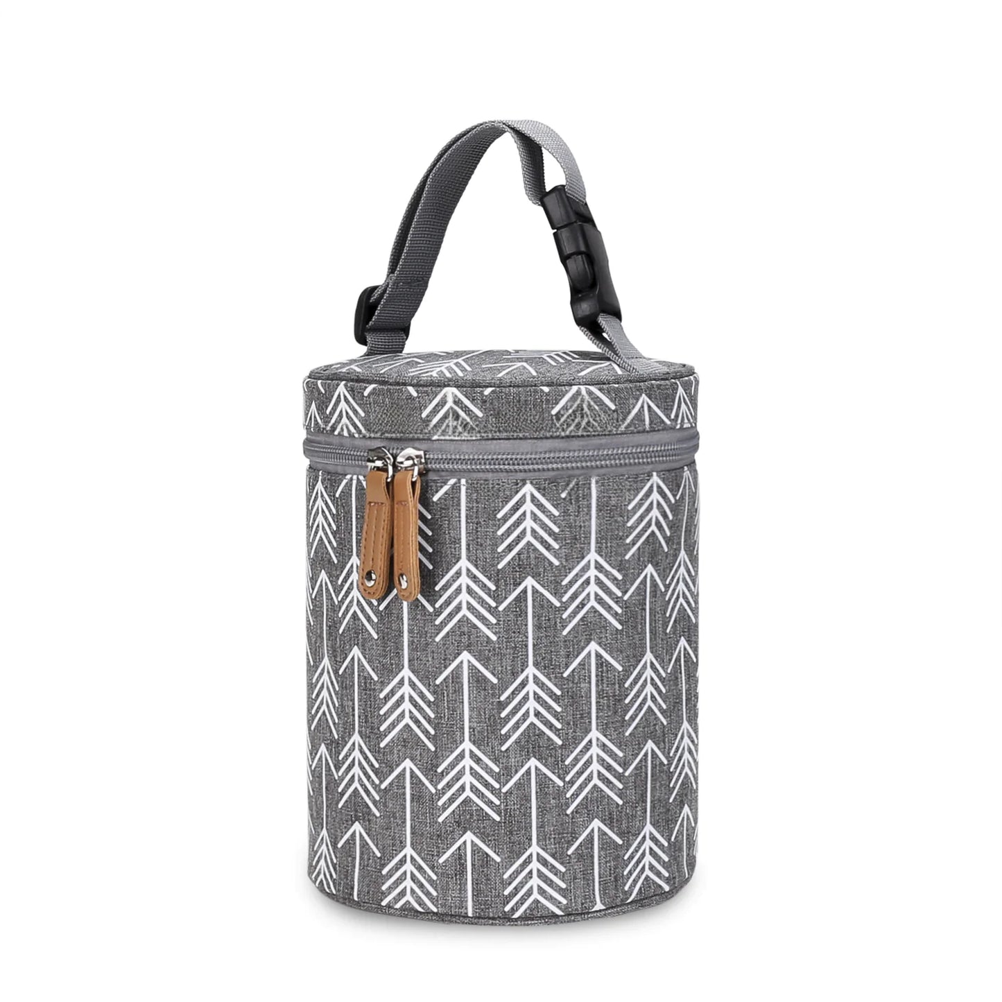 New Round Milk Bottle Bag with Insulation for Strollers