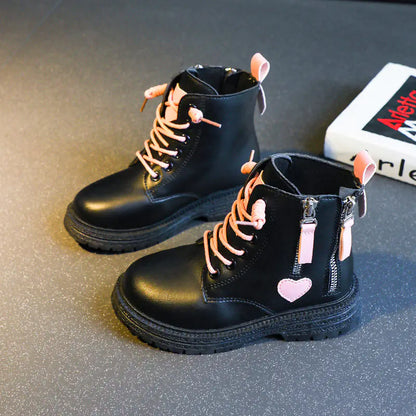 2023 Winter Girls' Martin Boots - Warm Cotton Short Boots