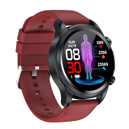 E400 Non-invasive Smart Watch: Glucose, ECG, PPG, Temp