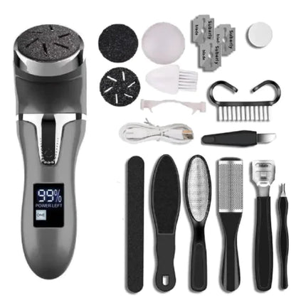 Electric Foot Scrubber with LCD Display