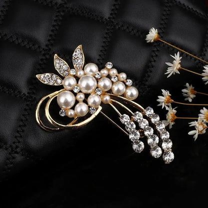 Women's Brooch for Wool Coat and Skirt Accessories