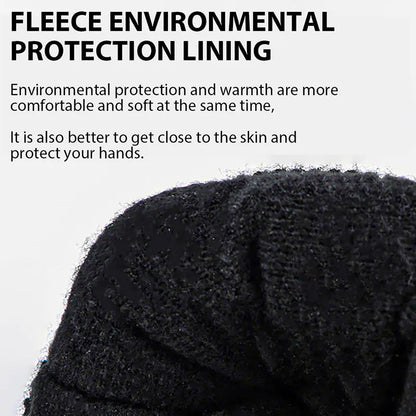 Windproof Waterproof Touch-Screen Ski Gloves for Men & Women