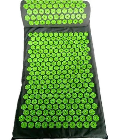 Acupuncture Massage Mat and Pillow Set with Yoga Mat