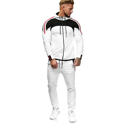 Casual Sports Sweater and Pants Set for Youth Men