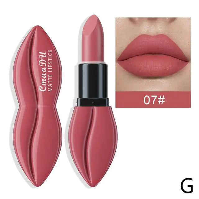 10-Color Long-Lasting Matte Lipstick Set for Makeup