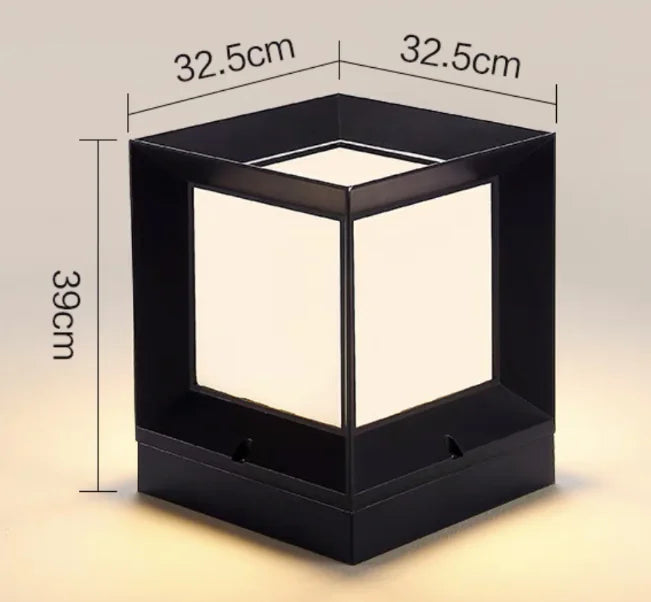 Outdoor Solar Waterproof Pillar Light for Gardens