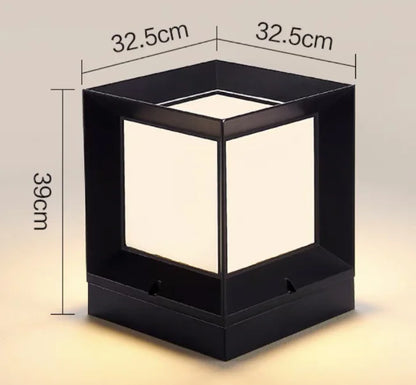 Outdoor Solar Waterproof Pillar Light for Gardens