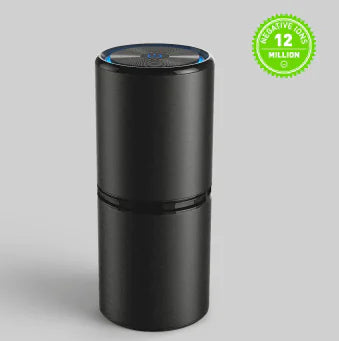 USB Car Air Purifier with Negative Ion Technology (One Unit)