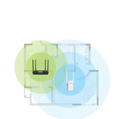 COMFAST 755AC Wireless Dual-Band 1200M WiFi Extender