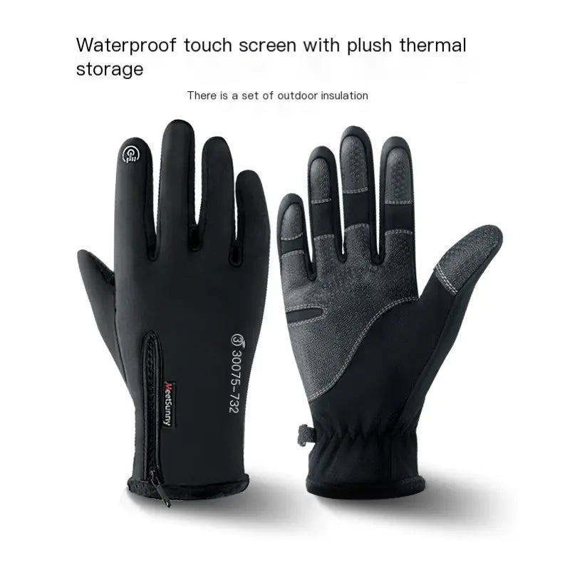 MEETSUNNY Touchscreen Winter Gloves for Outdoor Sports