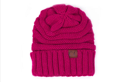 Women's CC Knit Hat - Winter Beanie