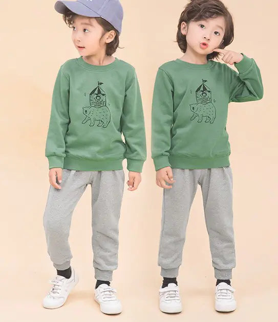 Toddler Fall Winter Outdoor Long Pants and Sweatpants