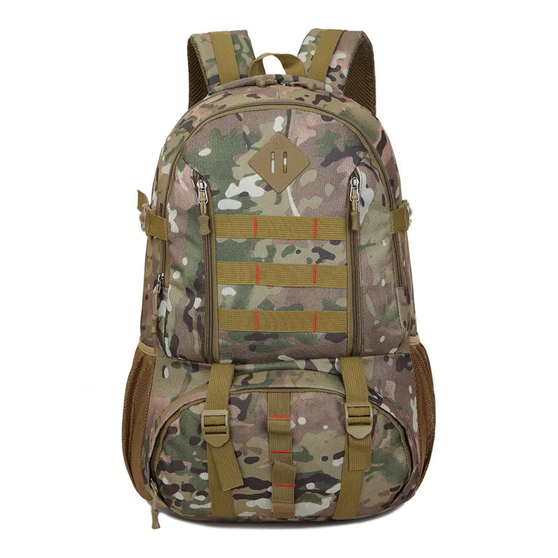 Camouflage Hiking and Travel Backpack (Outdoor Use)