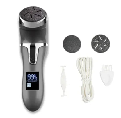 Electric Foot Scrubber with LCD Display