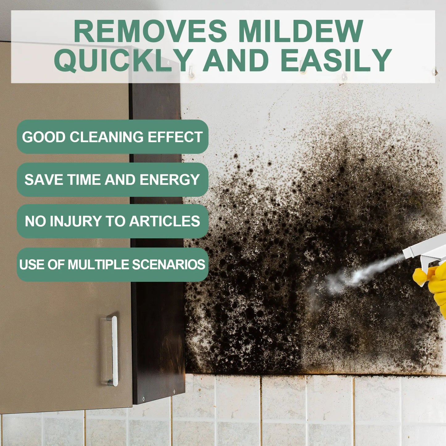 Jue-Fish Multi-Functional Mold Remover for Home Use