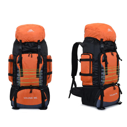 90L Waterproof Hiking Backpack for Camping and Travel
