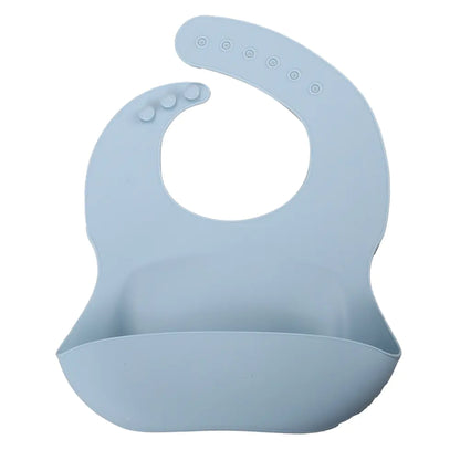 Silicone Bib for Babies - Waterproof and Easy Clean