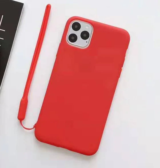 Silicone Phone Case - Solid Color Phone Cover