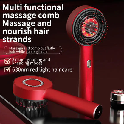 Hair Growth Scalp Massage Comb with Liquid Applicator