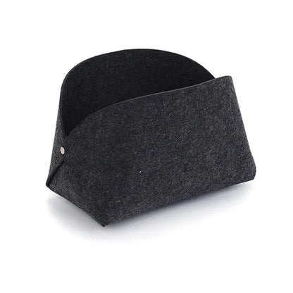 Felt Storage Basket for Desk and Nightstand