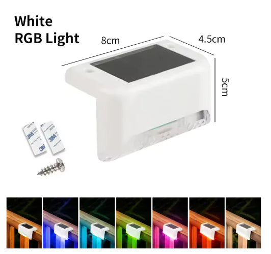 Waterproof LED Solar Stair Light (Single Unit)