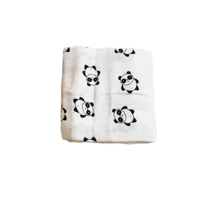 Bamboo Muslin Neutral Receiving Swaddle Blanket