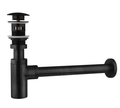 Black Frosted Concealed Basin Faucet