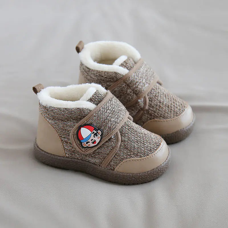 Plush Baby Snow Boots for Kids
