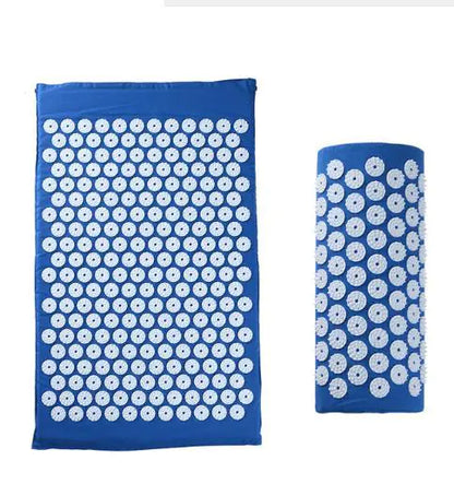 Acupuncture Massage Mat and Pillow Set with Yoga Mat