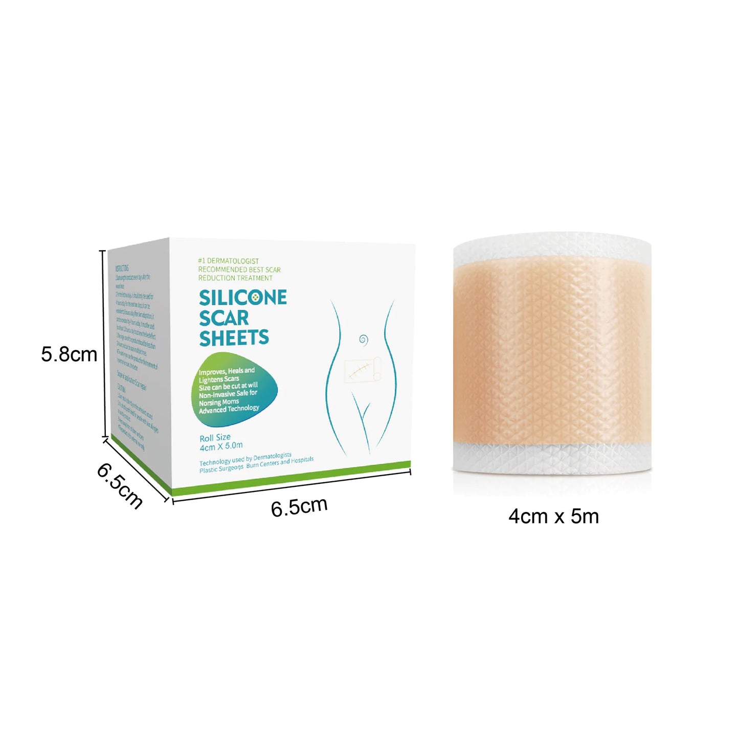 Neutral Silicone Scar Gel Patch