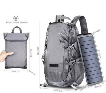 Solar-Powered Backpack
