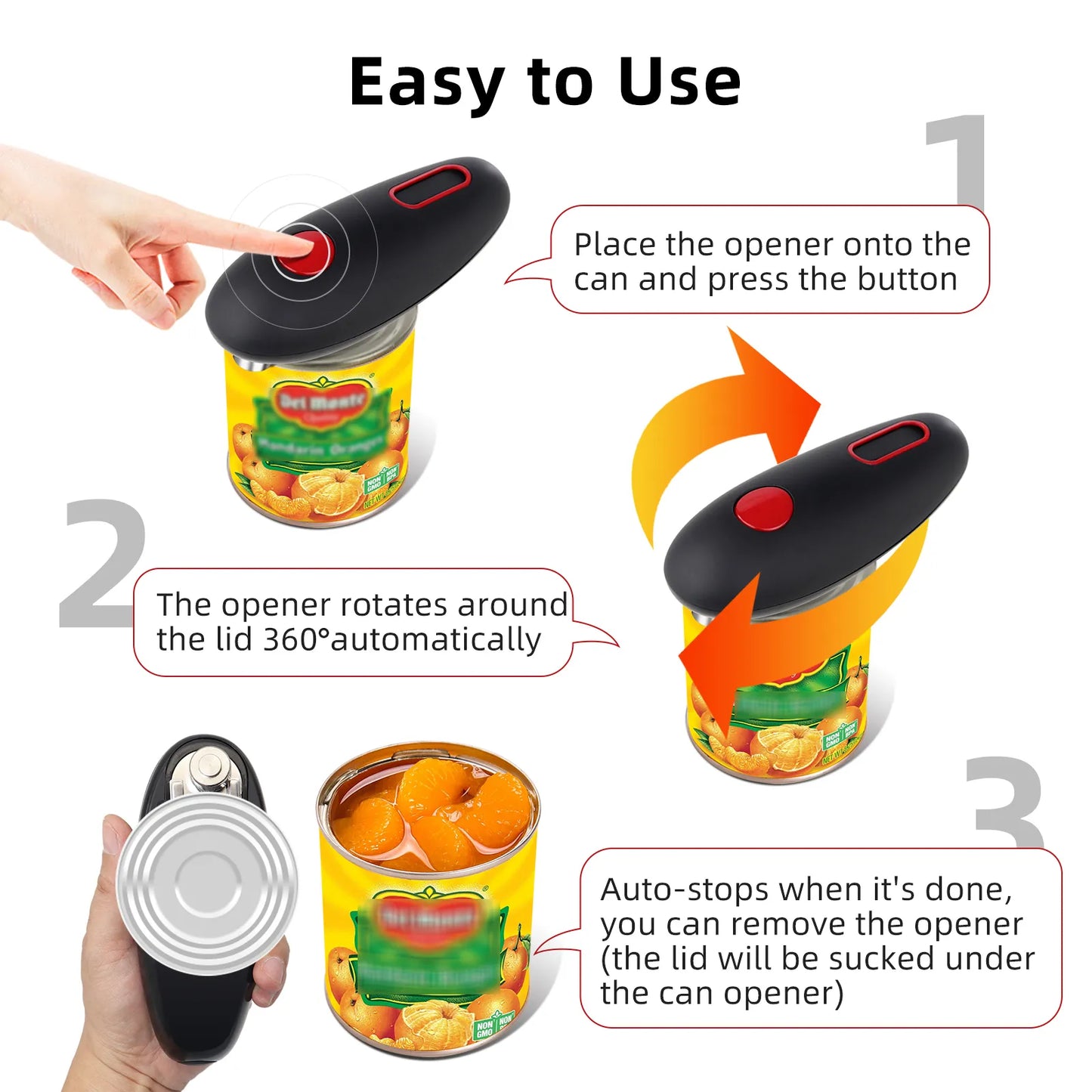 Electric Automatic Can Opener
