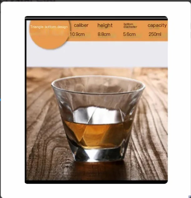 Whiskey Glass Crystal Cup