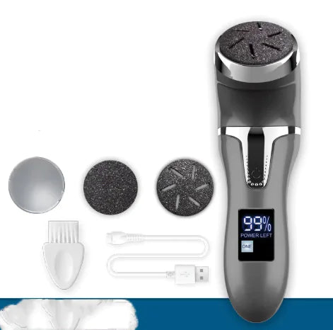 Electric Foot Scrubber with LCD Display