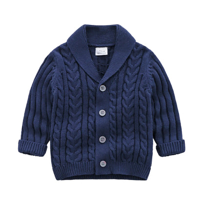 Knitted Baby Cardigan Sweater Coat