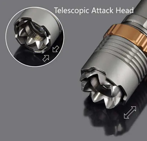 High-Intensity Rechargeable T6 Flashlight