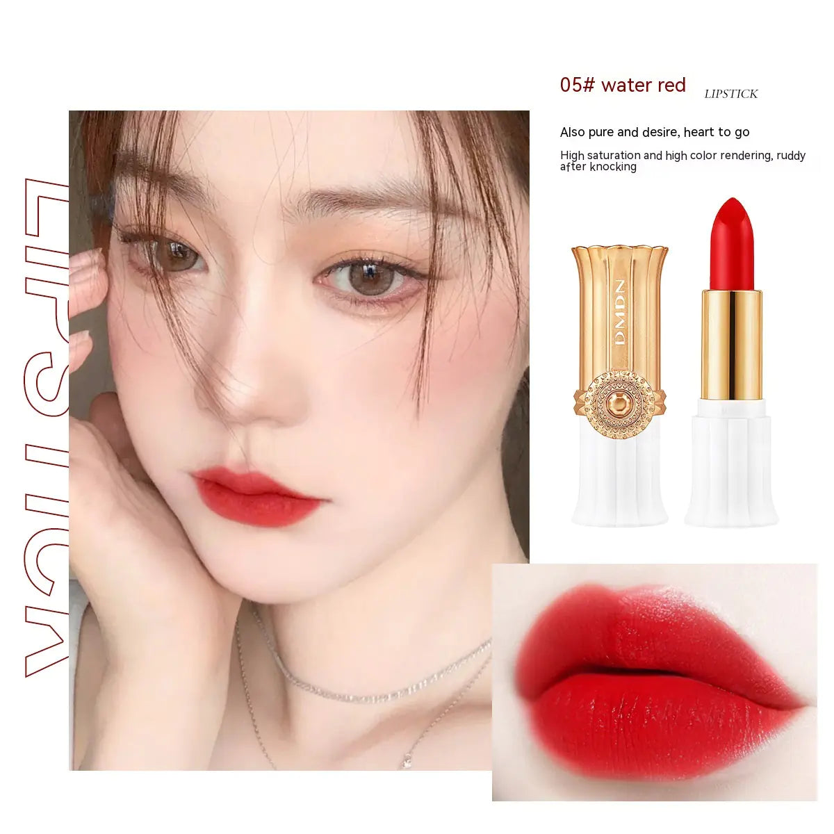 Matte Waterproof Lip Balm - No Stain on Cup