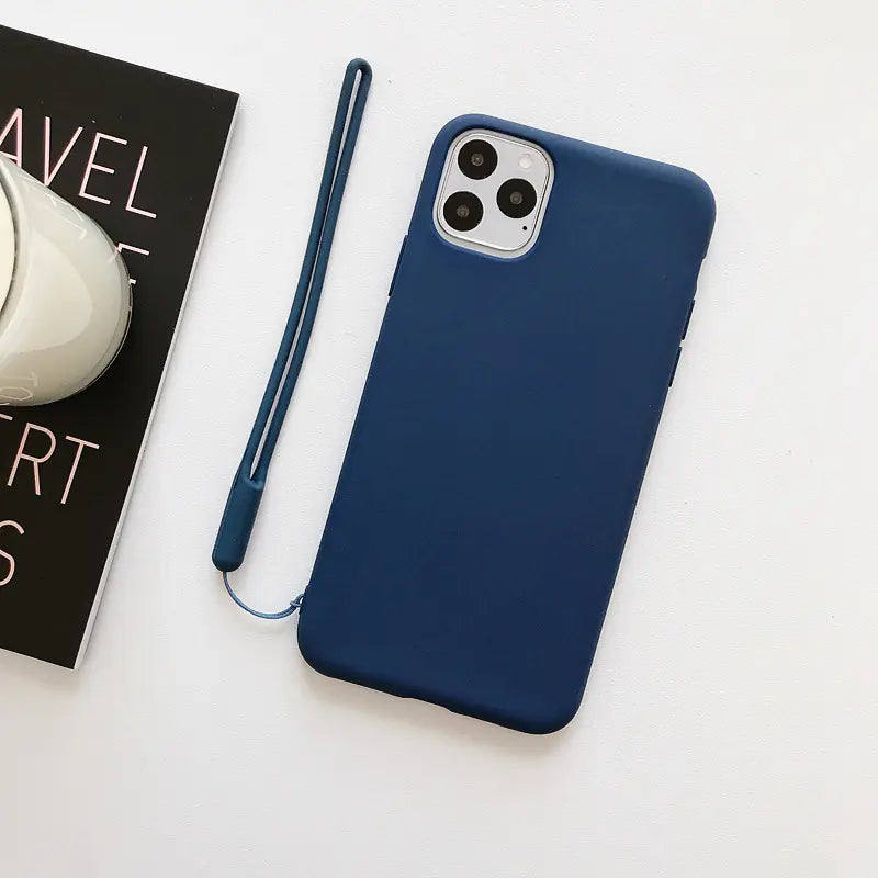 Silicone Phone Case - Solid Color Phone Cover