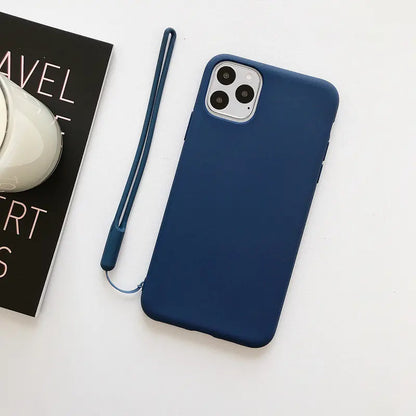 Silicone Phone Case - Solid Color Phone Cover