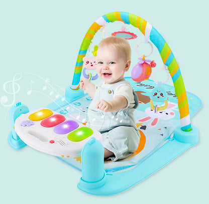 Baby Play Gym with Piano and Activity Mat