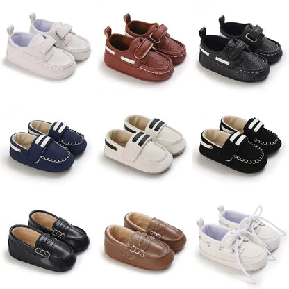 Soft Bottom Leather Slip-Resistant Toddler Shoes