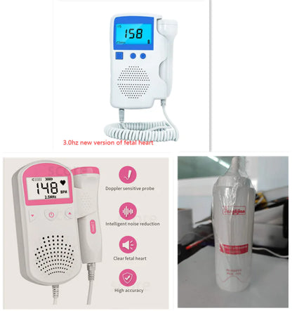 Home Pregnancy Fetal Heart Rate Monitor Device
