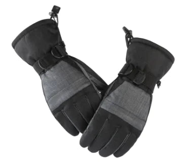 Thick Winter Touchscreen Waterproof Ski Gloves for Men