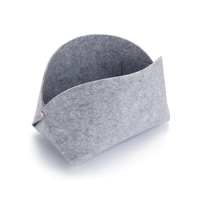 Felt Storage Basket for Desk and Nightstand