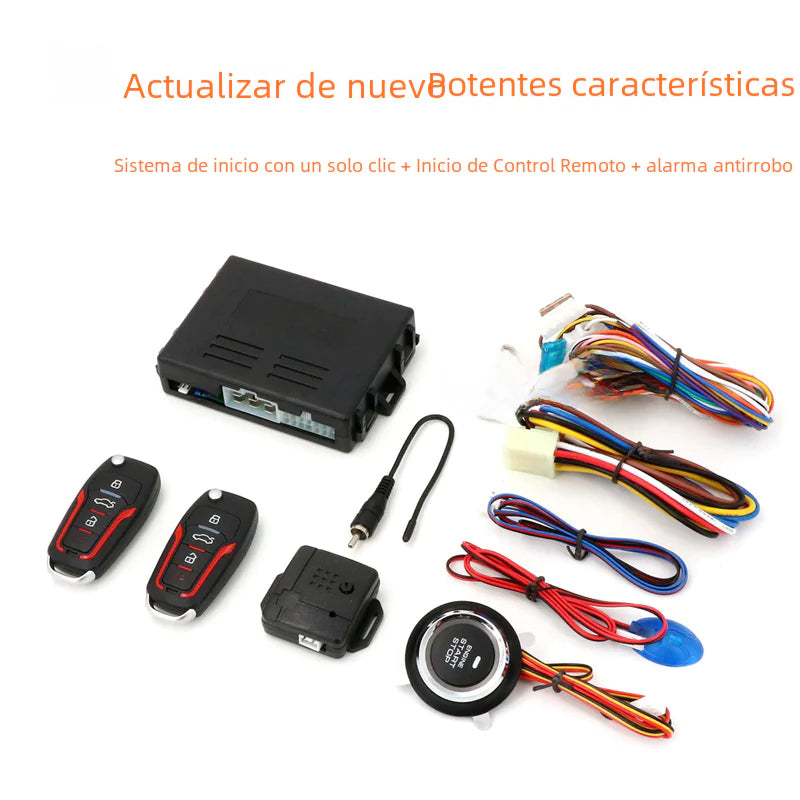 Universal 12V Car Remote Start and Anti-Theft Alarm