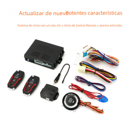 Universal 12V Car Remote Start and Anti-Theft Alarm
